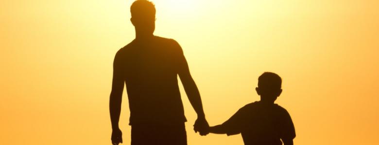 father and son camp